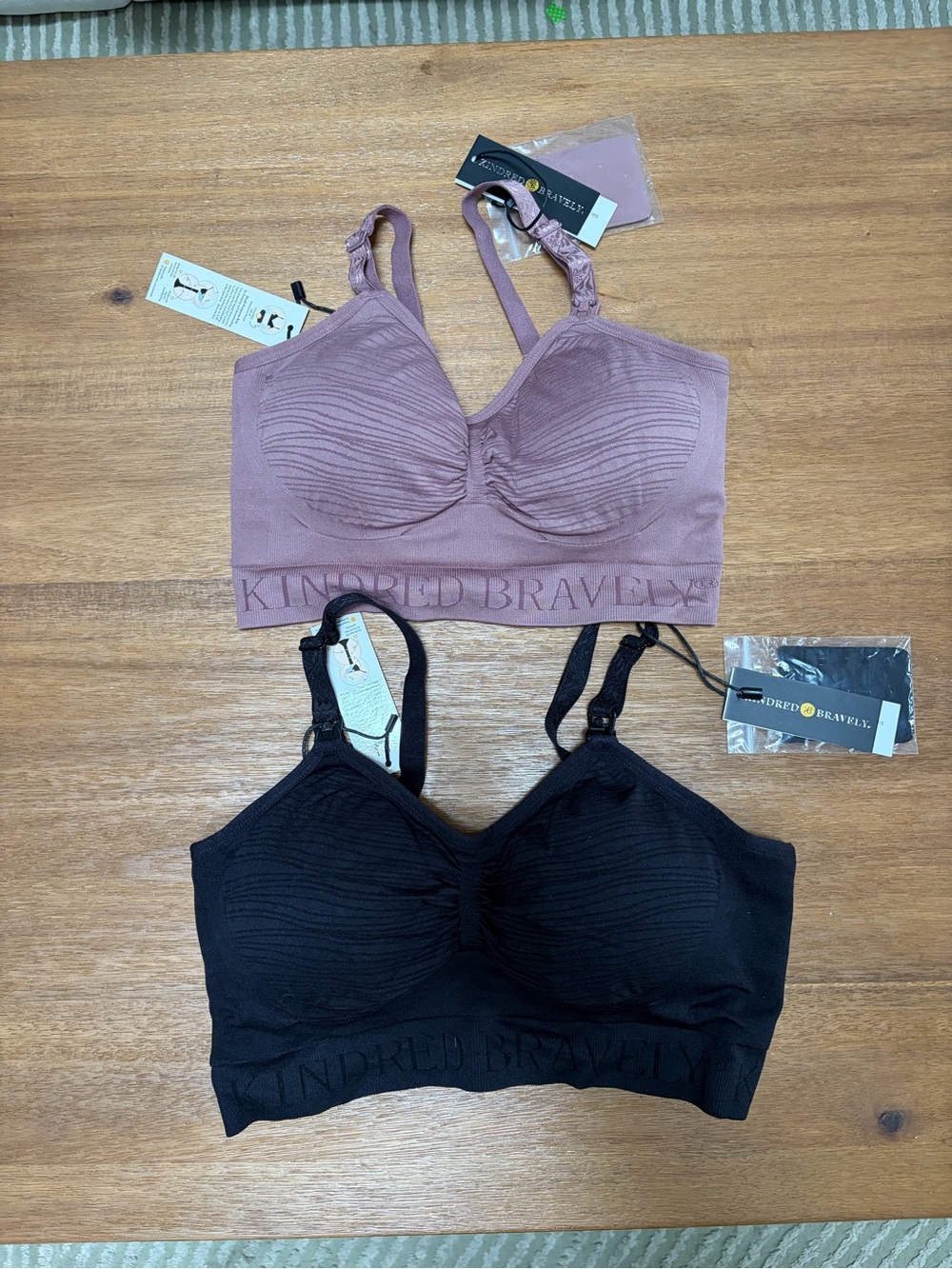 NWT Kindred Bravely Hands Free Sublime Pumping & Nursing bra bundle size M